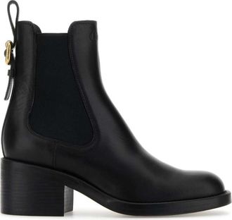 Chlo&eacute; Black Leather Boots