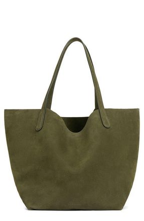 Mansur Gavriel Everyday Soft Suede Tote in Algae at Nordstrom