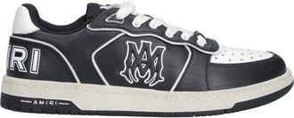 Amiri Black Newport Calf Leather Sneakers