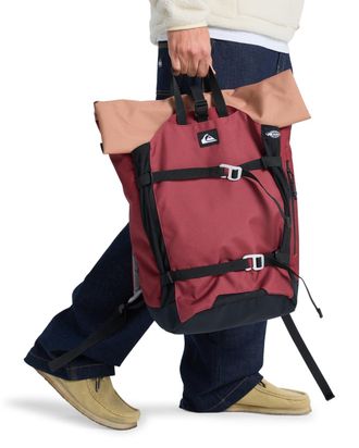 Quiksilver Sportrucksack QUIKSILVER New Secret Sesh, Herren, burnt russet, Polyester, Rucks&auml;cke Sportrucksack