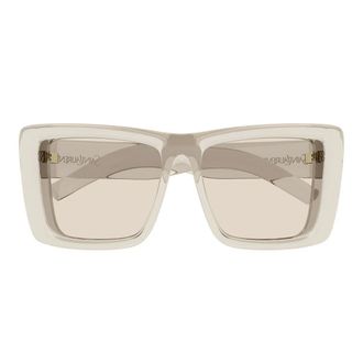 Saint Laurent Sunglasses Sl 900 Howl 002 Beige/Brown Women