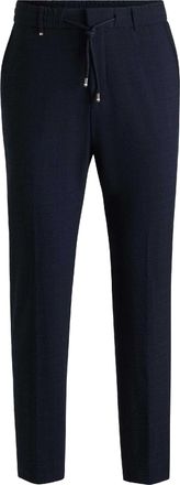 HUGO BOSS Heren C-Perin effen broek (Blauw)