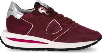 Philippe Model Trpx Haute Running - Dames - Sneakers - Rood - 39 EU - Leer - Schoenen