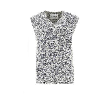 Amaranto Moulin&eacute; knit vest Man XL