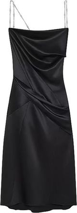 Givenchy Dress With Pearls And Straps Black, Brand Size 44 (US Size 10)