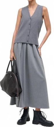 Staud Madeline Dress In Static