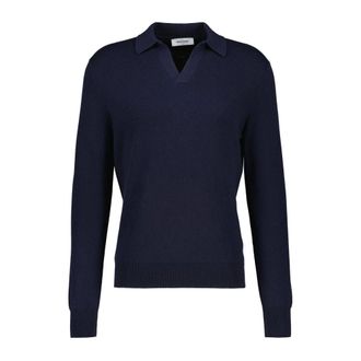 Gran Sasso Maglieria Scollo a V - - Knitwear - Uomo - Blu - L