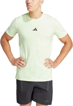 adidas Designed for Training Workout T-Shirt Asia Sizing Light Green IS3813