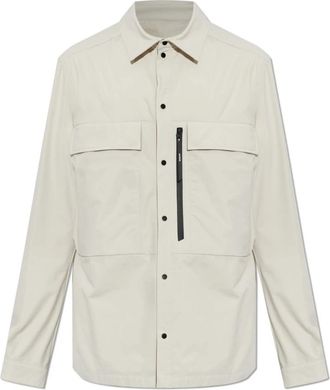 Moncler Shirt With Pockets - Heren - Zomerjassen - Grijs - L - Jassen
