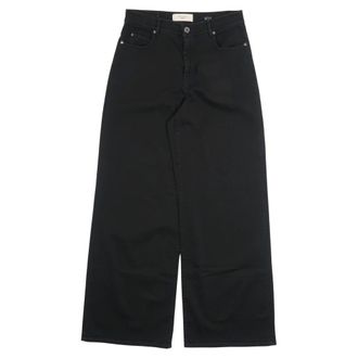 Max Mara Loose-fit Jeans, female, Black, Size: L Loose-fit Jeans