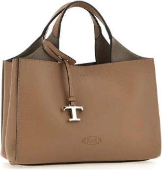 Tod's Apa 2 Manici Mini - Dames - Handtassen - Bruin - ONE Size - Leer - Tassen