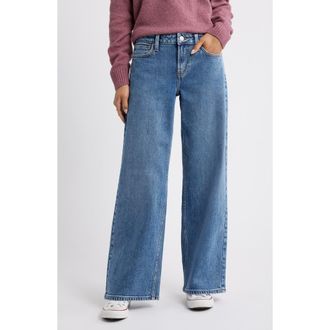 BP. Low Rise Baggy Wide Leg Jeans in Olvera at Nordstrom, Size 31