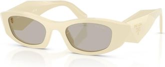 Prada B16S Zonnebrillen - Dames - Zonnebrillen - Beige - 50 MM - Accessoires
