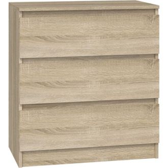 Topeshop C&oacute;moda Malwa M3 Sonoma