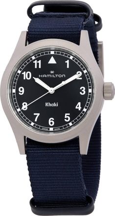 Hamilton Khaki Field Quartz Black Dial Watch H69301940
