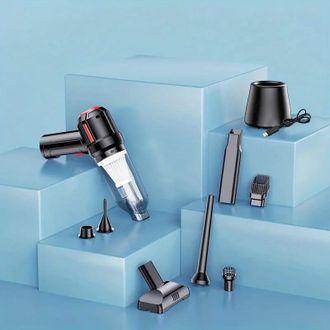 OEM Aspiradora Para Coche, Soplador Port&aacute;til De Alta Potencia, Aspiradora De Mano Con Fuerte Succi&oacute;n, Aspiradora Inal&aacute;mbrica Para El Hogar