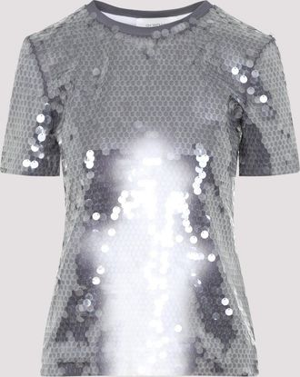 Sportmax Sportmax Kibboets T-shirt met lovertjes