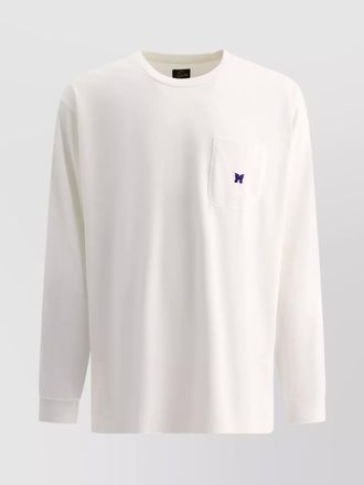 Needles polyester logo t-shirt