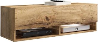 Mirjan24 Mobilier1 - Mobile porta tv Sarasota 117, Quercia di Wotan, Il numero di porte: 0, Numero di cassetti: 0, 100x30x33cm