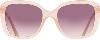Guess Brown Gradient Butterfly Ladies Sunglasses GF6138 57F 55