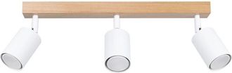 Wonderlamp Regleta Elluae Blanco, 3 Luces