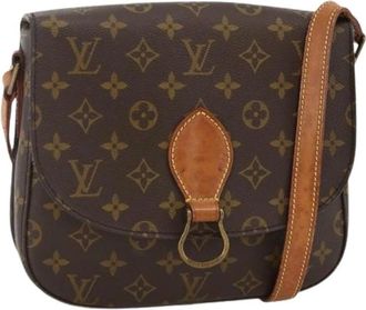 Louis Vuitton Pre-owned Cross Body Bags, female, Brown, Size: ONE SIZE Pre-owned Vintage Monogram Shoulder Bag