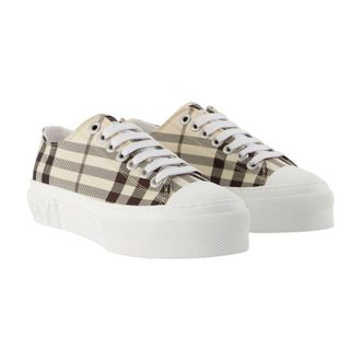 Burberry Jack L Sneaker - Beige