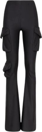 F**k Dames Leggings- Fw 24-0625 Synthetisch Materiaal - Dames - Wijde Broeken - Zwart - S - Broeken