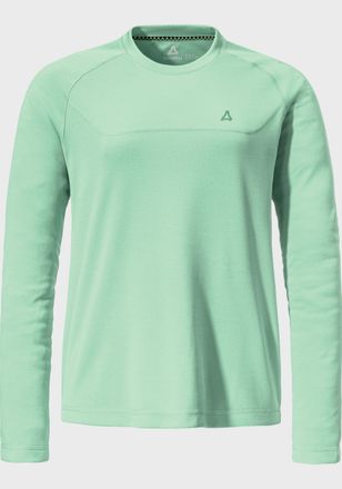 Sch&ouml;ffel Funktionsshirt SCH&Ouml;FFEL Hiking CIRC Longsleeve Style Smue WMS, Damen, Gr. 36, gr&uuml;n (6305, gr&uuml;n), Oberstoff: 100% Polyester, Rundhals, Shirts Funktions