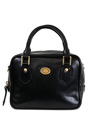 The Bridge leather tote bag - Black