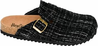 Corkys Footwear Womens One For The Books Clog In Black / White Tweed