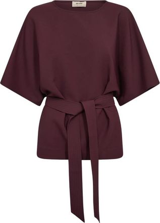 Mos Mosh Blouse - Dames - Blouses - Paars - M - Overhemden
