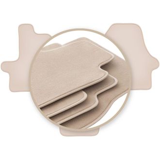 OEM Alfombrillas Premium Beige Para: Peugeot Boxer Iii Furgoneta 2014