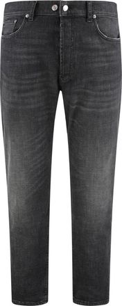 Department Five Zwarte relaxed fit jeans - Heren - Loose Fit Jeans - Zwart - W33 - Katoen - Jeans