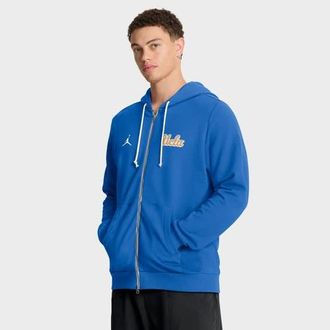 Jordan Brand Mens Jordan Brand Blue UCLA Bruins 2025 Sideline Performance Full-Zip Hoodie at Nordstrom, Size Xx-Large