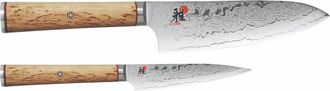 Miyabi Birchwood SG2 2-Piece Knife Set in Stainless Steel at Nordstrom