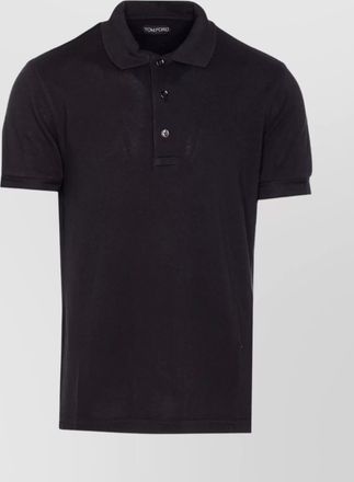 Tom Ford piqu&eacute; short-sleeve polo shirt