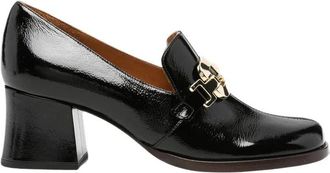 Chie Mihara Teil - Dames - Pumps - Zwart - 38 1/2 EU - Leer - Schoenen