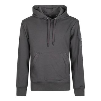 Moose Knuckles Hoodies & sweatvesten, Heren, Grijs, L, Katoen, Hartsfield Sweatshirt