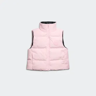 Canada Goose Grandview Cropped Vest Tonal Disc (Women, Bloom Pink, XL)