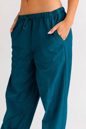 Le Lis Blanc Deux Back To Reality Pull On Utility Pants In Blue