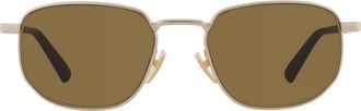 Gucci Brown Rectangular Mens Sunglasses GG2093S 003 54