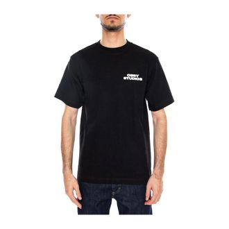Obey Hombre, Camisetas, Negro, Talla: S