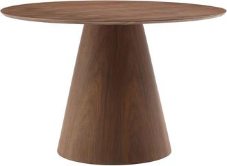 VENTE-UNIQUE.COM Mesa de comedor madera color natural oscuro