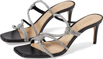 Schutz Lauryn Womens Sandals Black : 6.5 M, Leather