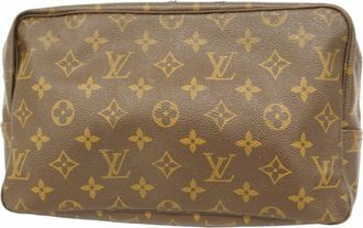 Louis Vuitton Brown Pouch (Pre-Owned)