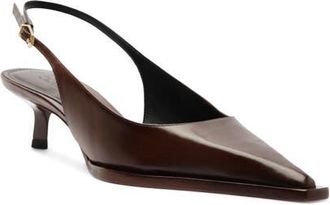 Schutz Daria Slingback Pump in Root Brown at Nordstrom, Size 9.5