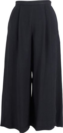 Proenza Schouler Crepe Culottes in Black Acetate