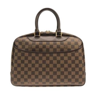 Louis Vuitton Pre-owned Handbags, female, Brown, Size: ONE SIZE Pre-owned Coated Canvas Handbag