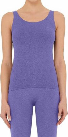 Wolford Skin Wear Tank Top In Dazzling Blue